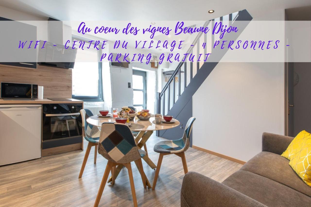 Au Coeur Des Vignes Entre Beaune Et Dijon Villa Montceau-et-Echarnant Buitenkant foto